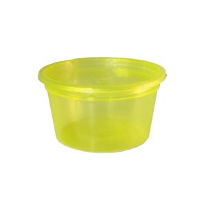 Tapete de silicona para moldes de resina en color amarillo neón.