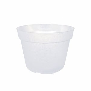 Envase de plástico biodegradable para comida y transporte.